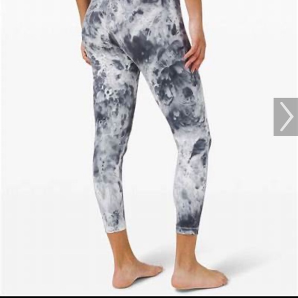 lululemon Wunder Under High-Rise Tight - 25” ( Marble Dye Classic Gray) - Picture 4 of 10